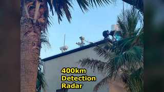 Détection d'un radar multiéléments à 400 km