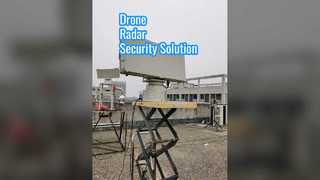 Système d'avertissement anti-brouillage d'UAV de bande de S de radar de drone