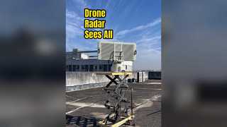 Surveillance tous temps par radar drone 360